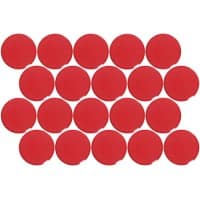 Maul SuperMagnet Whiteboard-magneten Rood 2 kg draagkracht 33 mm 20 Stuks
