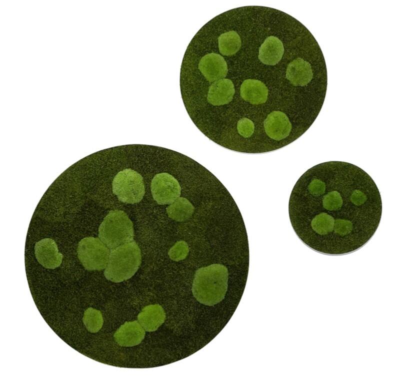 best of GREEN Moswand 3 Stuks Groen