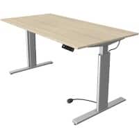 Kerkmann Move 3 Tube Zit-sta-bureau Rechthoekig Ahorn T-Voet 1.600 (B) x 800 (D) x 1.200 (H) mm