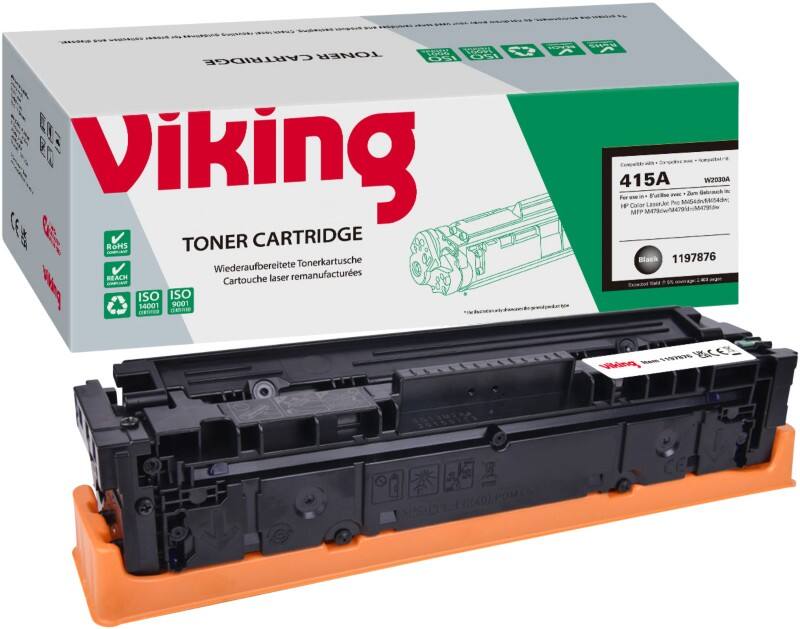 Compatibel Viking HP 415A Tonercartridge W2030A Zwart