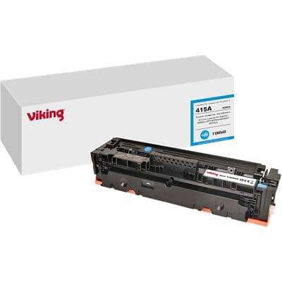 Compatibel Viking HP 415A Tonercartridge W2031A Cyaan