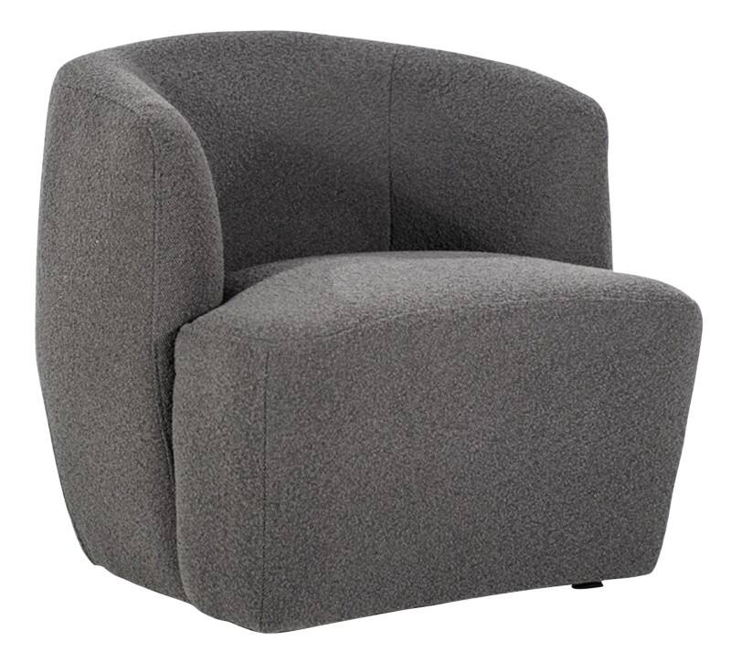 euroseats Copenhagen Fauteuil Vaste armleuning Antraciet Roma 780 x 810 x 750 mm
