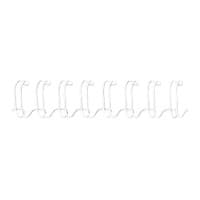 Fellowes Draadbindruggen A4 10 mm 61-80 Metaal Wit 100 Stuks