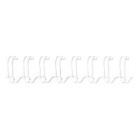 Fellowes Draadbindruggen A4 12 mm 81-100 Metaal Wit