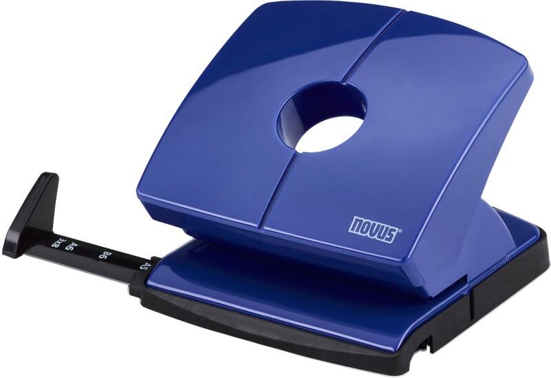 Novus Office 2 Gaten Perforator Kunststof, Metaal 20 Vellen 025-0632 Blauw