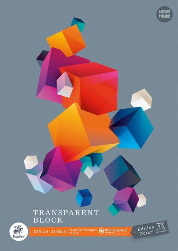 Staufen Dürer Notitieblok met transparant papier A4 25 vellen 80 g/m²