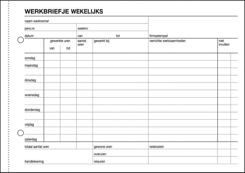 Sigel Werkbon Sigel Expres A5 Millimeterpapier Geperforeerd 30255 50 Vellen