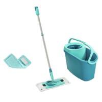 LEIFHEIT Mop-starterkit voor binnen Turkoois 46 (B) x 26,5 (D) x 31,5 (H) cm 52137