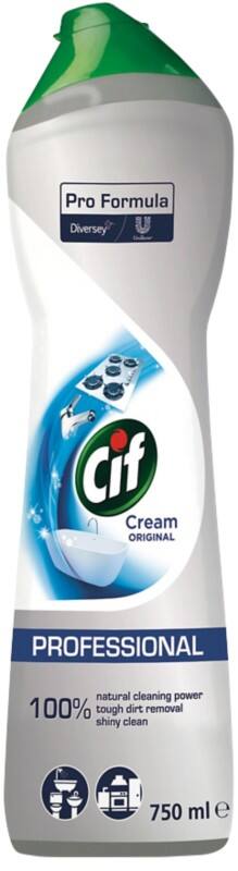 Cif Schuurmelk Vloeibaar Neutrale Geur 750 ml