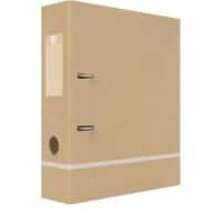 OXFORD Breed Ordner A4 80 mm Bruin 2 Ringen 400139839 Karton Mat