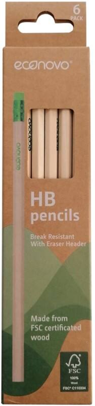 econovo Potlood HB 6 Stuks
