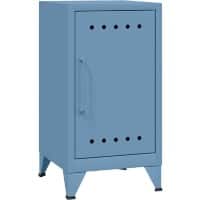 Bisley Fern Garderobekast Metaal 1 Plank 380 x 400 x 725 mm Blauw