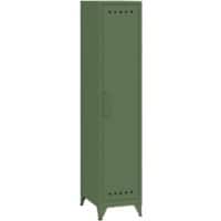 Bisley Fern Garderobekast Metaal 1 Plank 380 x 510 x 1.800 mm Olijfgroen