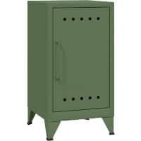 Bisley Fern Garderobekast Metaal 1 Plank 380 x 400 x 725 mm Olijfgroen