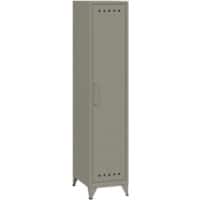 Bisley Fern Garderobekast Metaal 3 Planken 380 x 510 x 1.800 mm Lichtgrijs