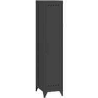 Bisley Fern Garderobekast Metaal 1 Plank 380 x 510 x 1.800 mm Antraciet