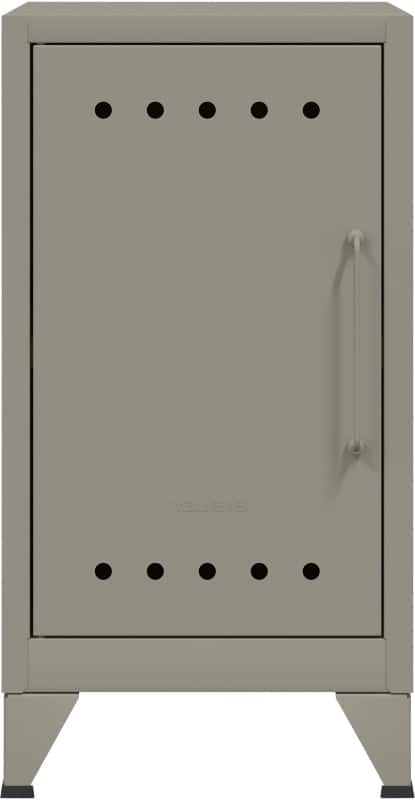 Bisley Fern Garderobekast Metaal 1 Plank 380 x 400 x 725 mm Lichtgrijs