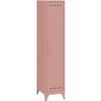 Bisley Fern Garderobekast Metaal 3 Planken 380 x 510 x 1.800 mm Pastelroze