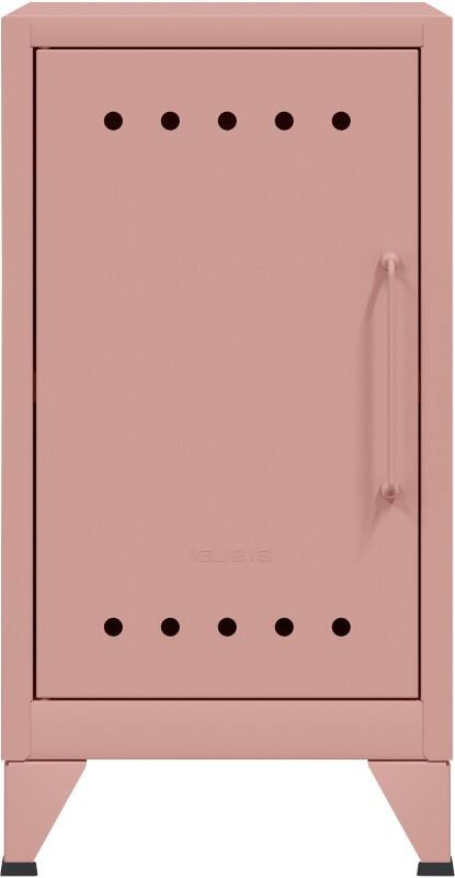 Bisley Fern Garderobekast Metaal Niet afsluitbaar 380 x 400 x 725 mm Pastelroze