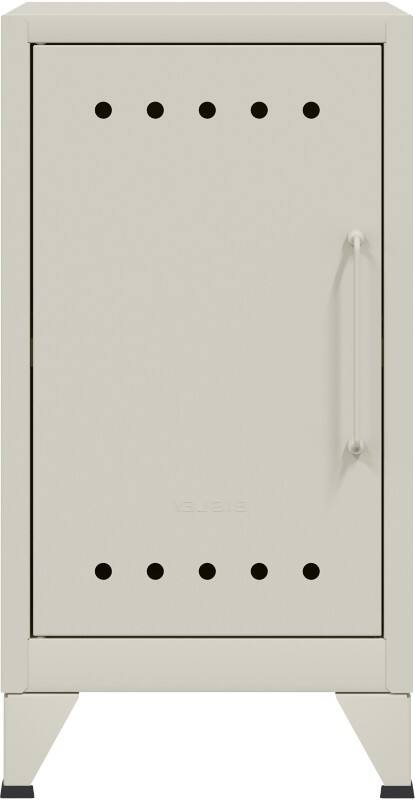 Bisley Fern Garderobekast Metaal Niet afsluitbaar 380 x 400 x 725 mm Verkeerswit