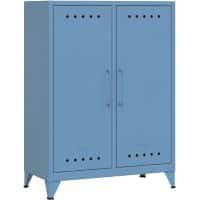 Bisley Fern Wandkast Metaal Niet afsluitbaar 800 x 400 x 1.100 mm Blauw