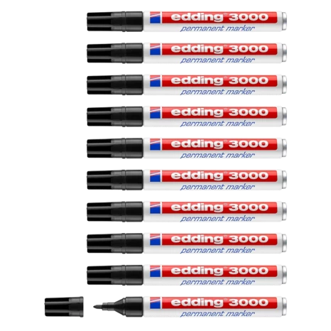 edding 3000 permanentmarker 10 stuks