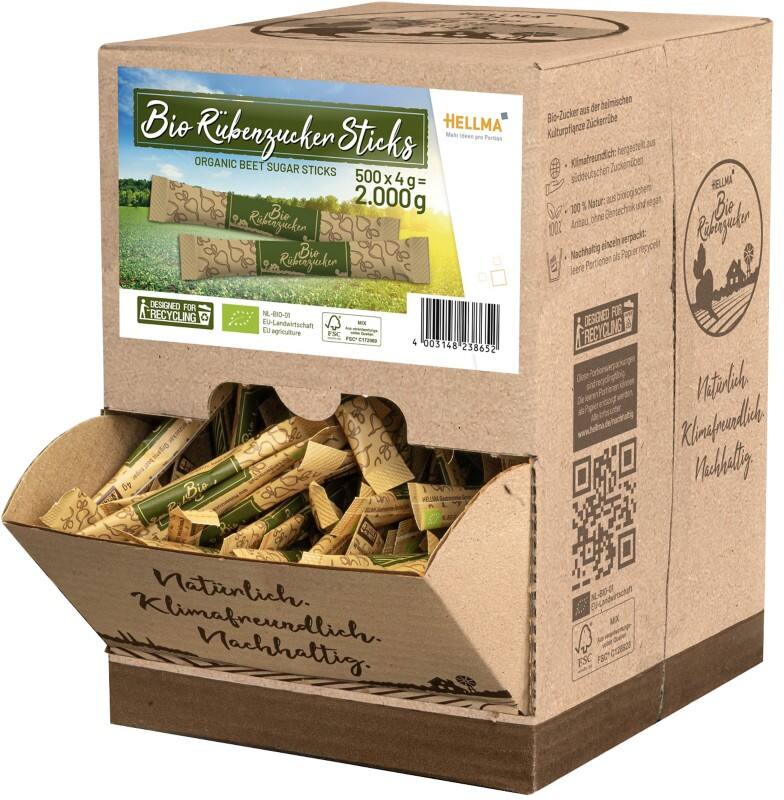 Hellma Suiker 500 Stuks à 4 g