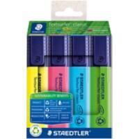 STAEDTLER Tekstmarker Kleurenassortiment Pak van 4