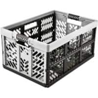 keeeper Vouwkrat 45 l Lichtzilver 37 x 54 x 28 cm