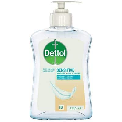 Dettol Sensitive Handzeep Pomp Antibacterieel Gel 47220648 250 ml