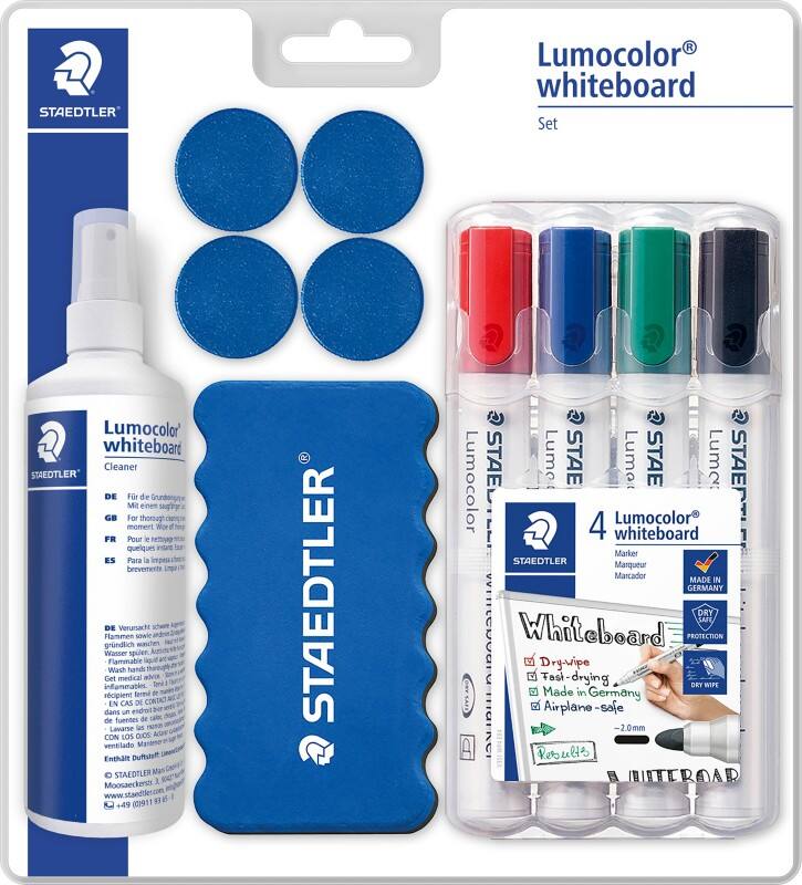 STAEDTLER Lumocolor Whiteboard-marker Kleurenassortiment 2 mm 7 Stuks