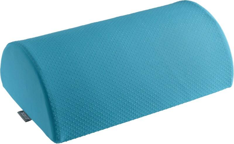 Leitz Ergo Cosy Ergonomische voetensteun 5371 Schuim met wasbare hoes 405 x 140 x 260 mm Blauw