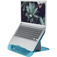 Leitz Ergo Cosy Ergonomische in Hoogte Verstelbare Laptopstandaard met Koelstand 6426 Draagt Tot 17 inch Blauw