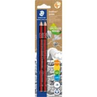 STAEDTLER Potlood 2B Jumbo 1282 Pak van 2