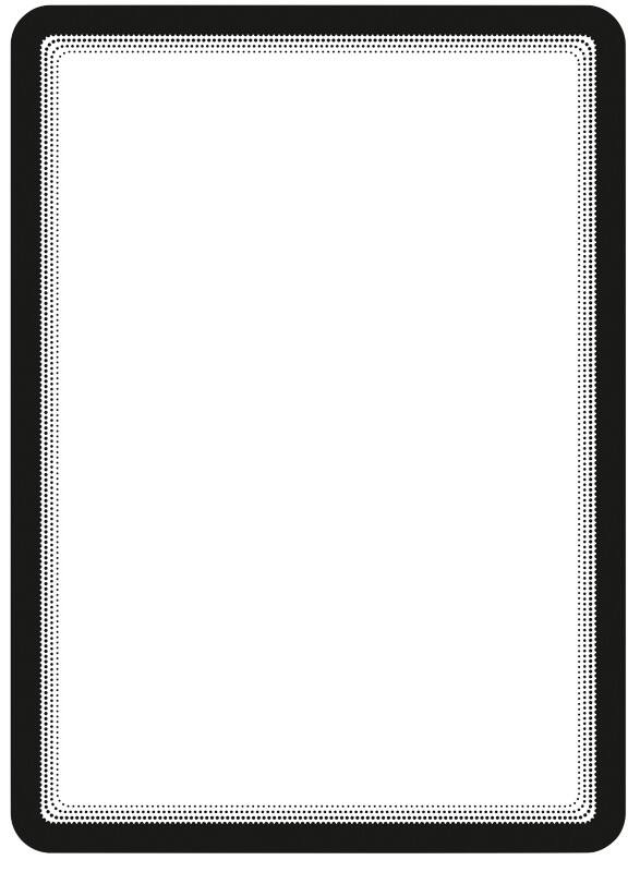Djois magneto A4 Displayframe Zelfklevend Zwart Klevend PP, PVC 194957 23 (B) x 0,2 (D) x 31,7 (H) cm 2 Stuks