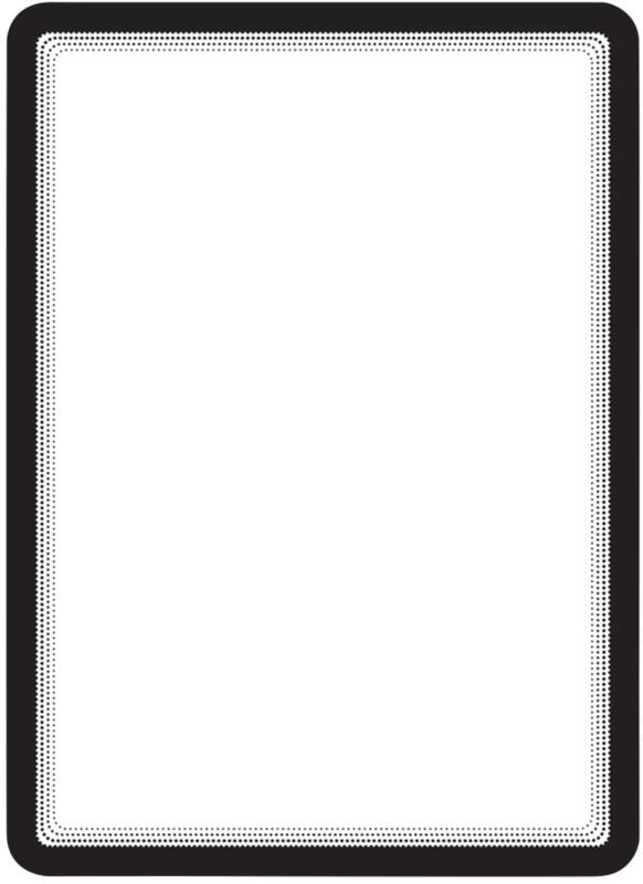 Djois magneto A3 Displayframe Magnetisch Zwart PVC (Polyvinylchloride) 195067 31,7 (B) x 0,2 (D) x 44 (H) cm 2 Stuks