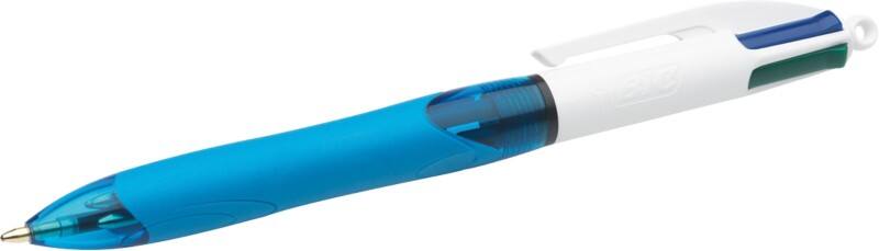 BIC 4 Colours Intrekbaar Balpen Multikleur 0,32 mm Medium Balpen Navulbaar
