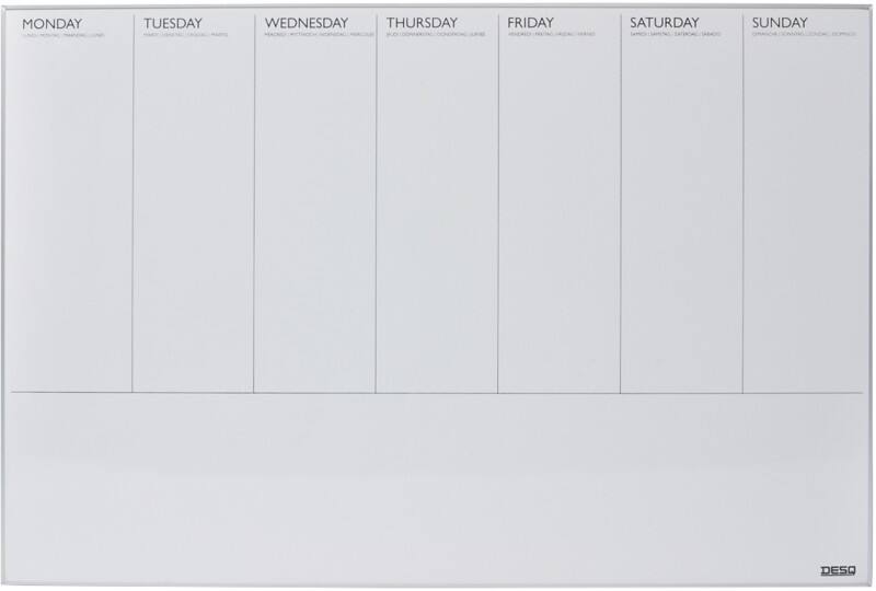 Desq Weekplanner Wit 4321