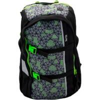 Twixter Rugzak Green Geo 29 x 22,5 x 46,5 cm Neon-groen