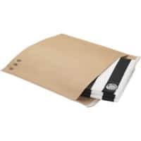 RAJA Kleefstrip Zak-envelop Bruin 500 (B) x 440 (H) mm Zonder Venster 125 g/m² Gerecycled 30% 150 Stuks