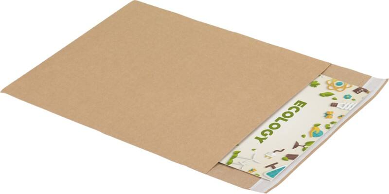 RAJA Kleefstrip Zak-enveloppen Bruin 240 (B) x 300 (H) mm Zonder venster 125 g/m² 30% gerecycled 350 Stuks