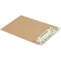 Raja Zak-envelop Bruin Zonder Venster 240 x 300 mm Peel and Seal 125 g/m² Pak van 350