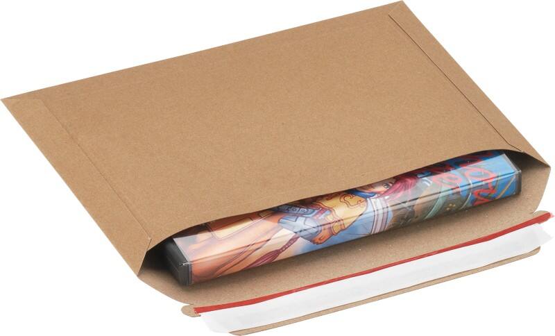 RAJA Verzendtas Karton 235 (B) x 180 (H) mm Bruin 100 Stuks