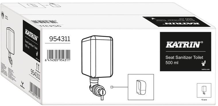 Katrin Toiletzittingreiniger 500 ml Pak van 12 stuks