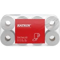 Katrin Classic Toiletpapier 2-laags Wit 14293 48 rollen à 400 vel