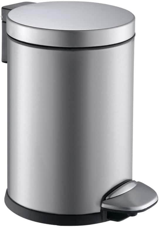 EKO Luna Pedaalemmer 3 l Zilver Roestvrij staal