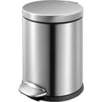 EKO Luna Pedaalemmer 5 l Zilver Roestvrij staal