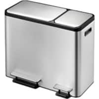EKO EcoCasa Pedaalemmer 45 l Zilver Roestvrij staal