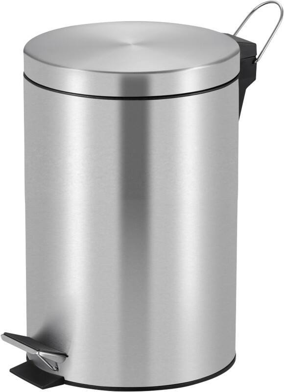 V-PART Classic bin Pedaalemmer 20 l Zilver Roestvrij staal