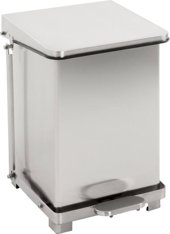 V-PART Pedaalemmer 27 l Zilver Roestvrij staal